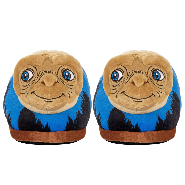 E.T. 3D Fuzzy Slippers-Medium